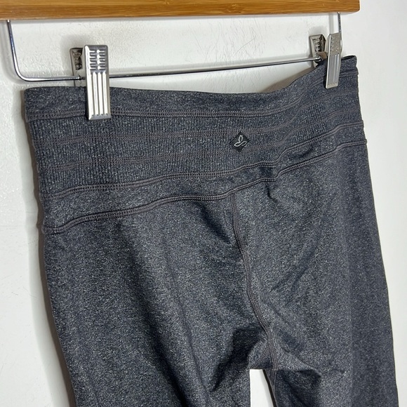 PRANA Tall Inseam Contour Olympic Gray Pull On Flare Wide Leg Yoga Pants - Picture 4 of 8